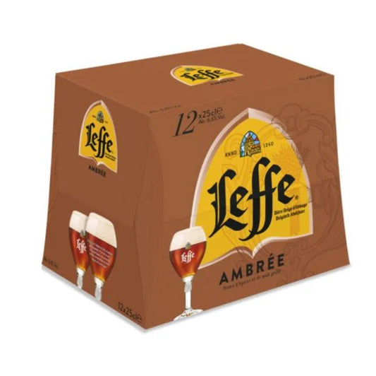 Pack de 12 Leffe ruby brune ⭐⭐⭐⭐⭐