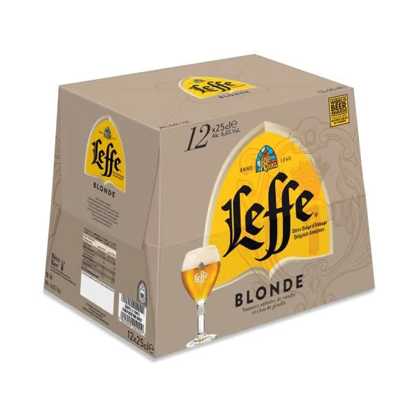 Pack de 12 Leffe blonde ⭐⭐⭐⭐⭐