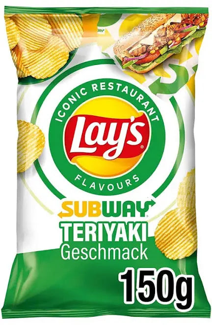 LAYS SUBWAY TERIYAKI