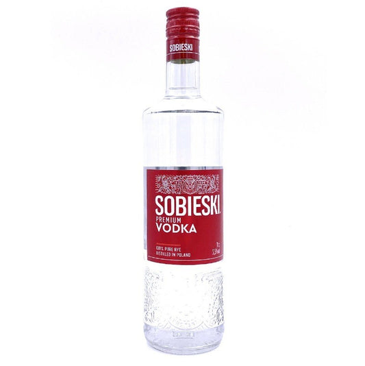 VODKA SOBIESKY 70cl + 4 red-bull offert ⭐⭐⭐⭐⭐